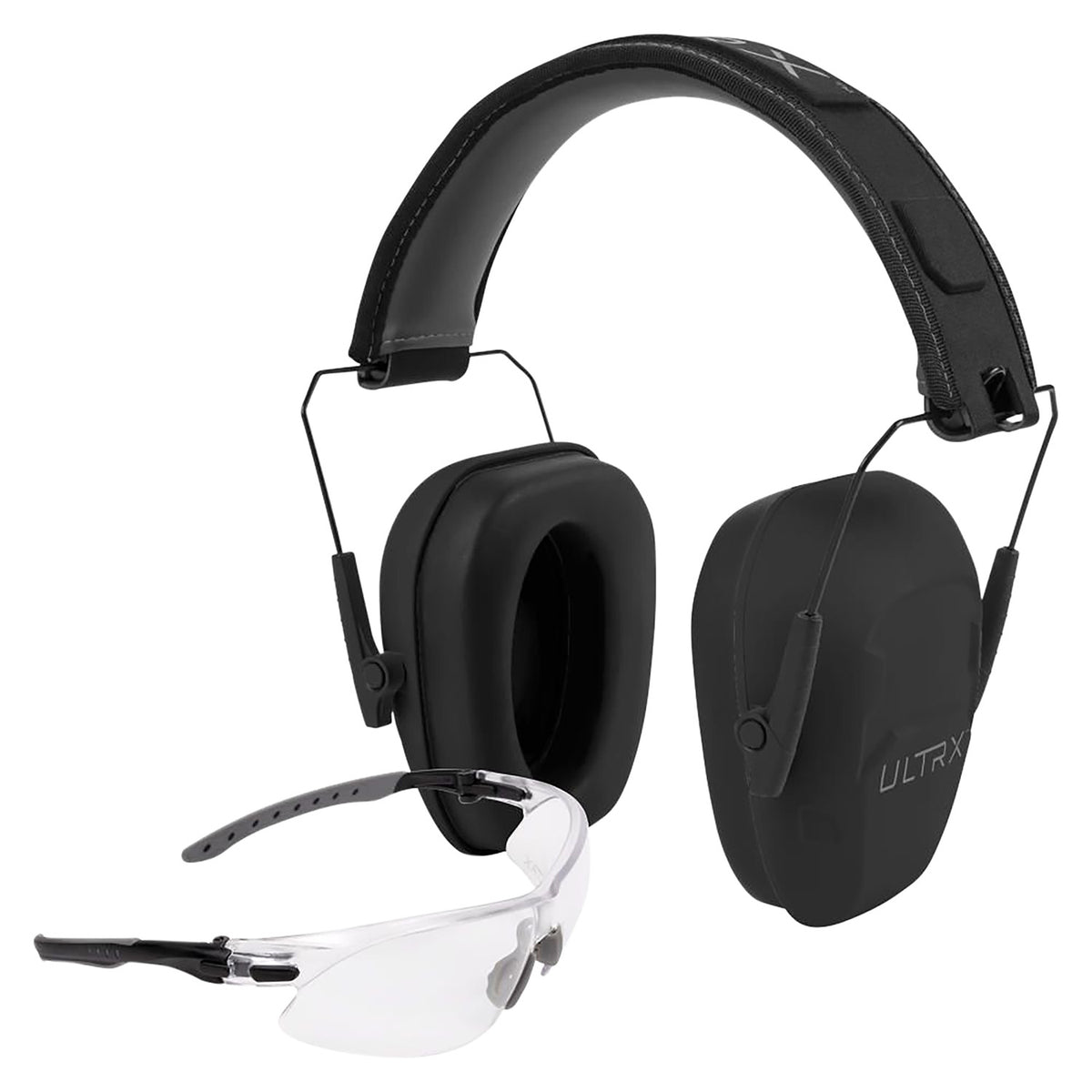 Allen ULTRX Shield Ear Eye Protection Combo Model 4157 23 dB Gray