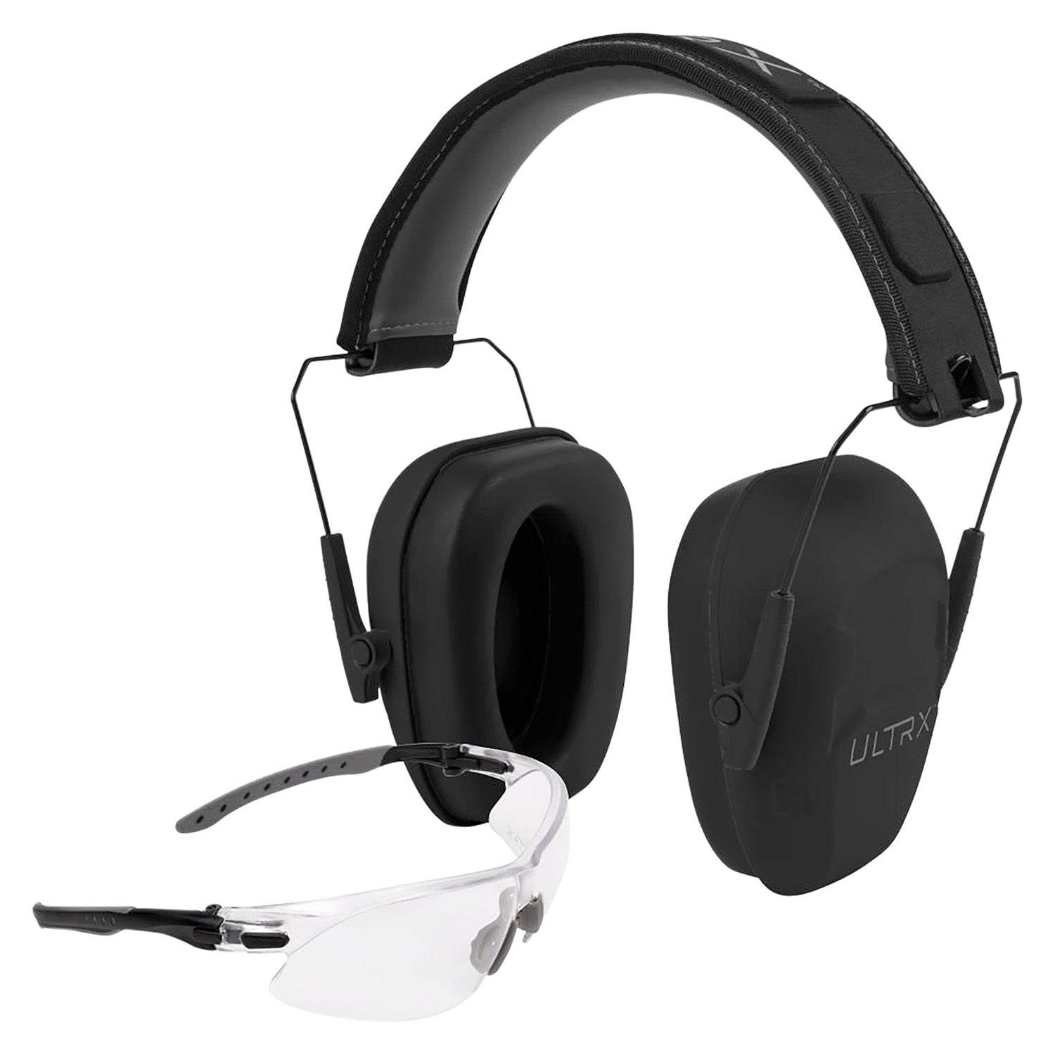 Allen ULTRX Shield Ear Eye Protection Combo Model 4157 23 dB Gray