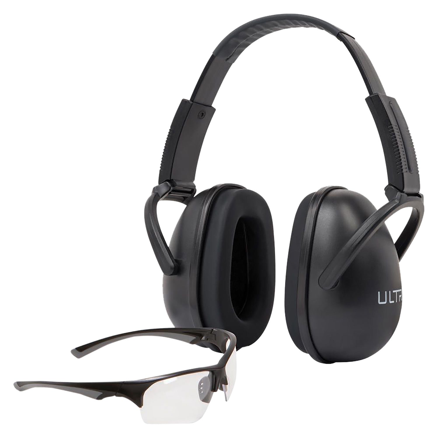 Allen ULTRX Blocker Ear Eye Protection Combo Model 4158 23 dB Black