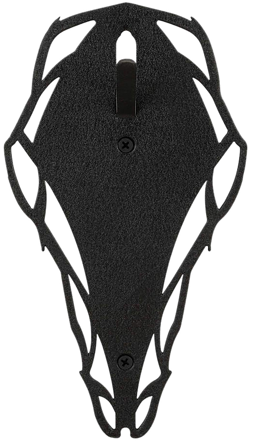 Allen 7233 EZ Mount Skull Plaque Silhouette Peg Wall Mount Black Steel with Hardware