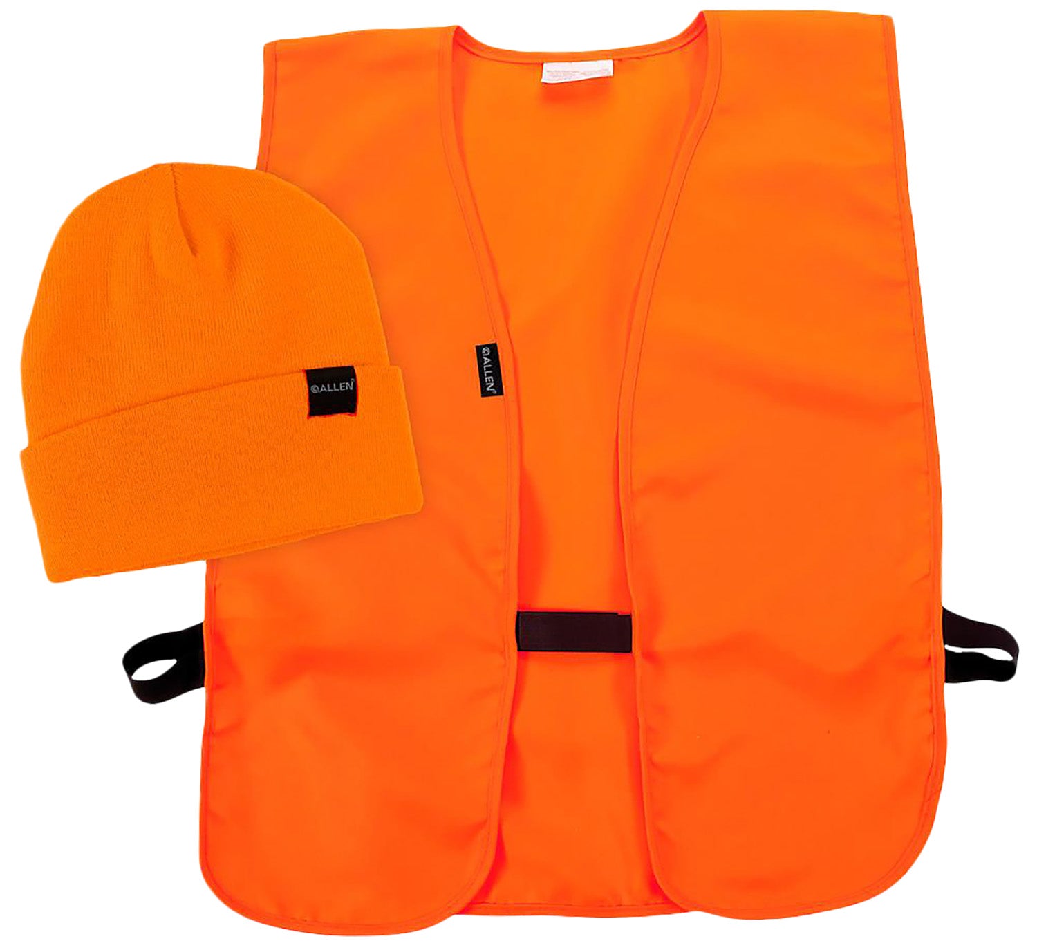 Allen 2394 Hunting Safety Vest and Cap Combo Blaze Orange