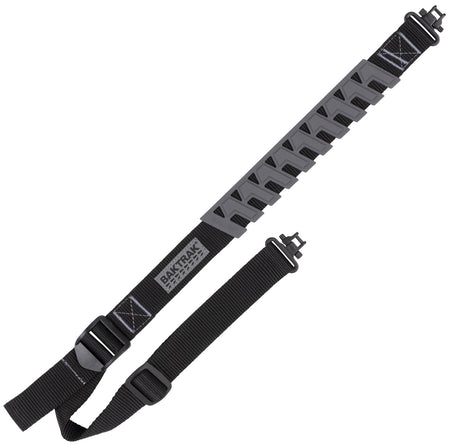 Allen 8536 Trak Sling Adjustable Rifle Sling Black/Gray Non-Slip Traction Web