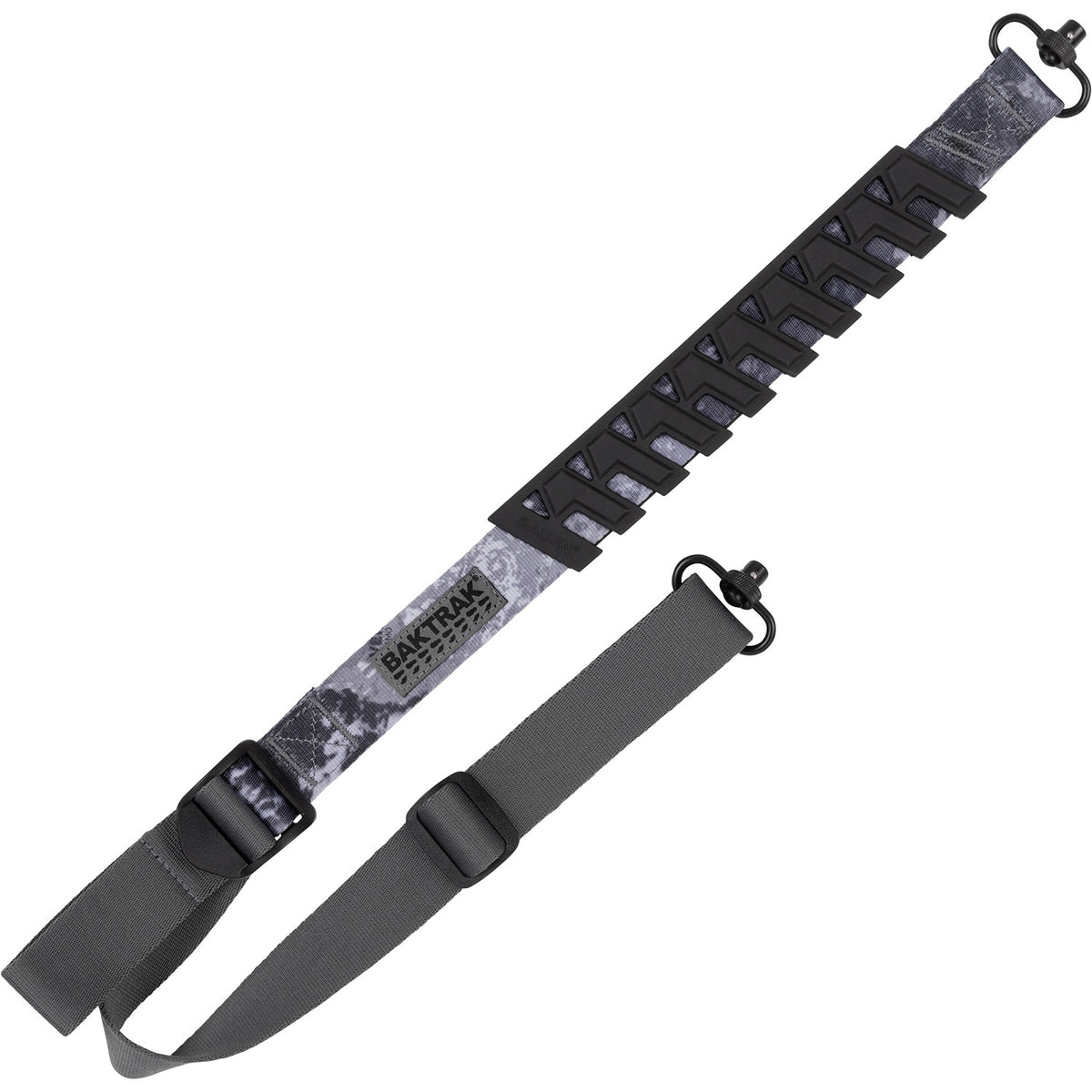 Allen 8539 Trak Sling Adjustable Gray Non-Slip Traction Web Rifle Sling