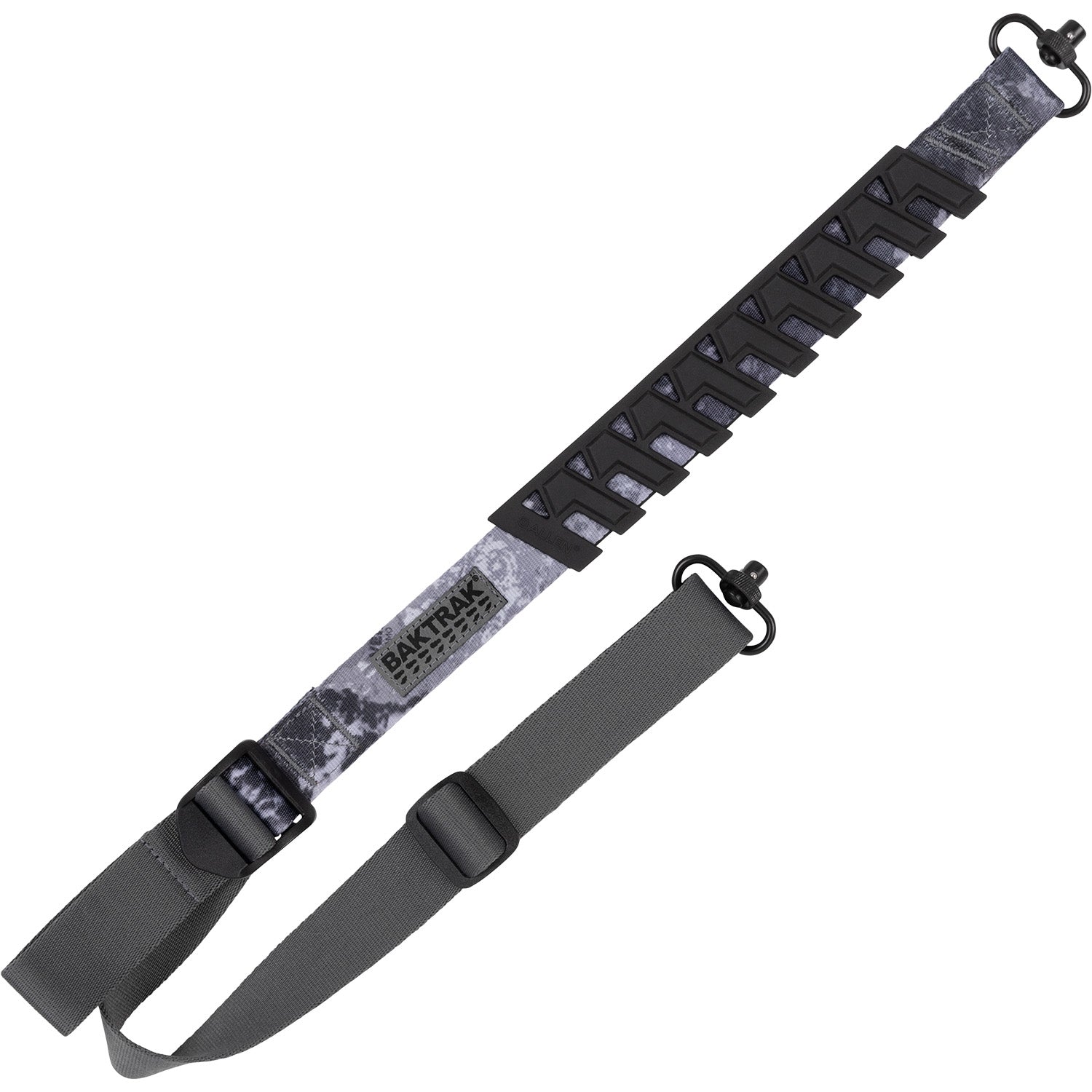 Allen 8539 Trak Sling Adjustable Gray Non-Slip Traction Web Rifle Sling