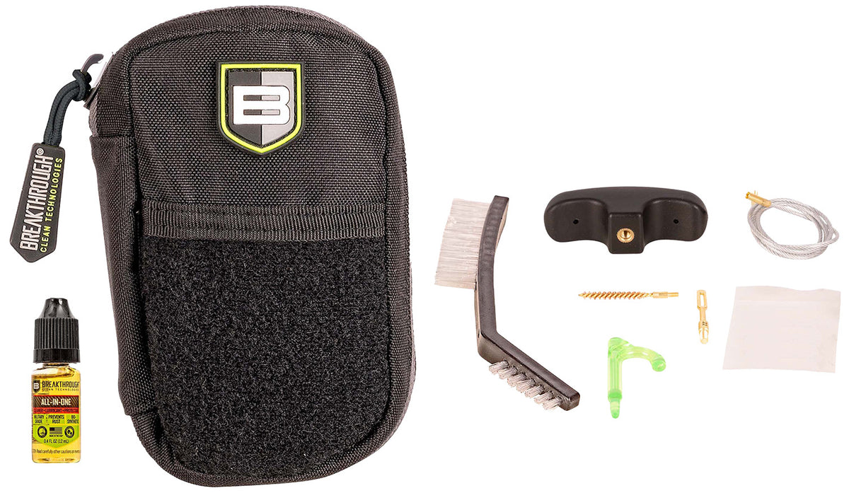 Breakthrough Clean Badge Pull Thru 5.56mm Rifle Cleaning Kit with CLP