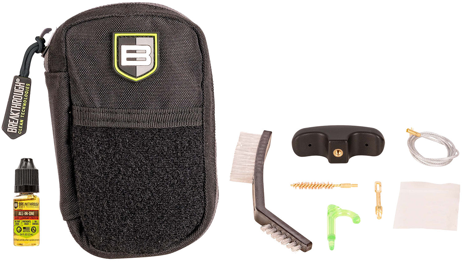 Breakthrough Clean Badge Pull Thru 7.62mm Rifle Cleaning Kit with CLP