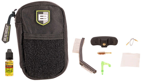Breakthrough Clean Badge Pull Thru .44/.45 Caliber Pistol Cleaning Kit with CLP