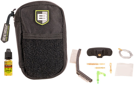 Breakthrough Clean Badge Pull Thru 9mm Pistol Cleaning Kit with CLP