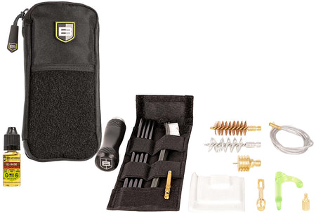 Breakthrough Clean Badge Rod/Pull Thru 12 Gauge Shotgun Cleaning Kit with CLP