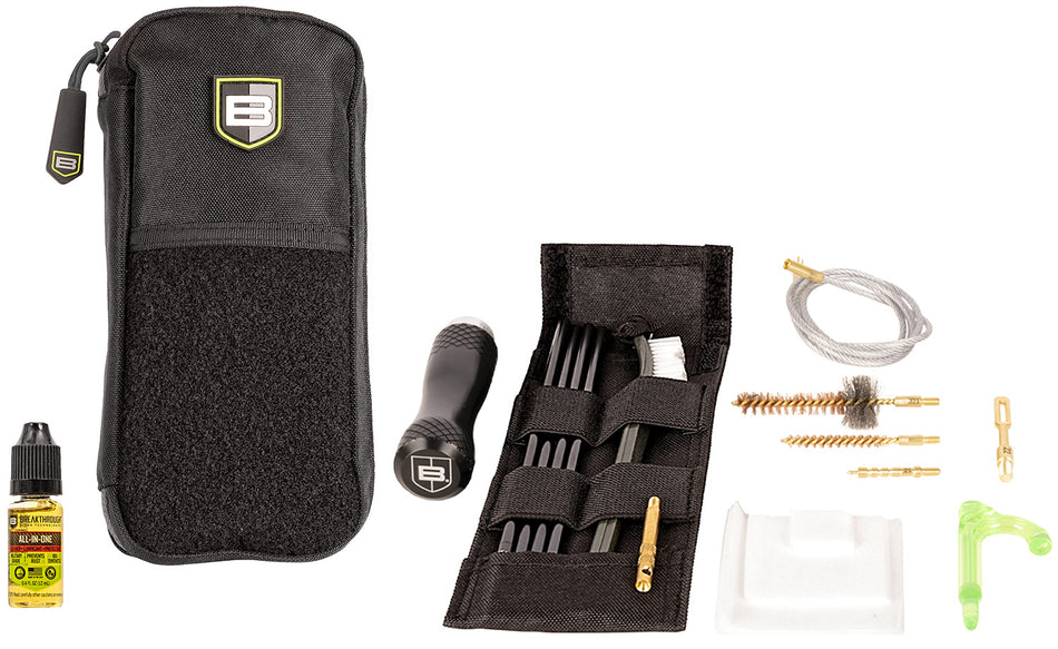 Breakthrough Clean Badge Rod/Pull Thru 6.5mm Rifle Cleaning Kit with CLP