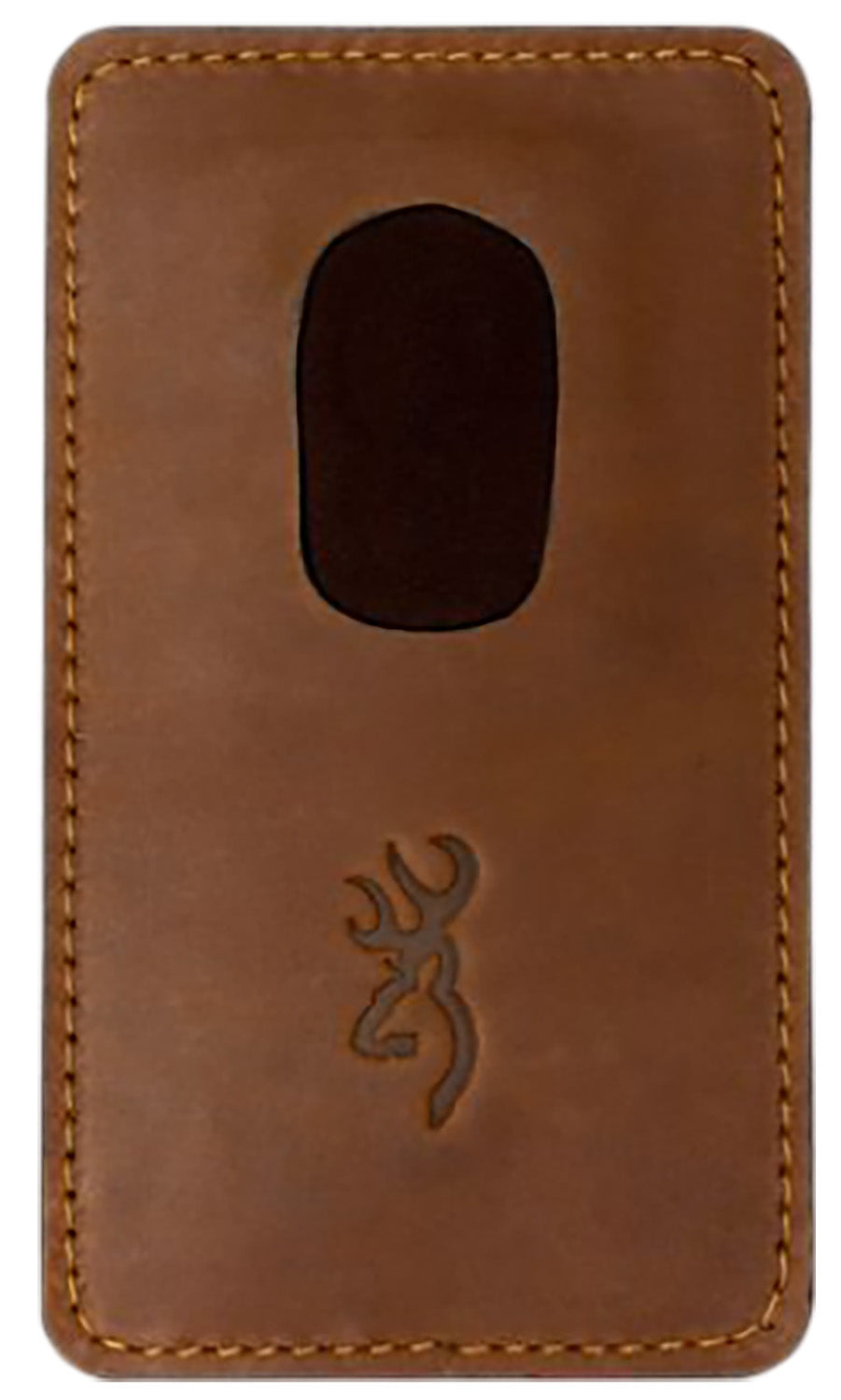 Browning XL Barrel Rest Brown Leather Shooting Support