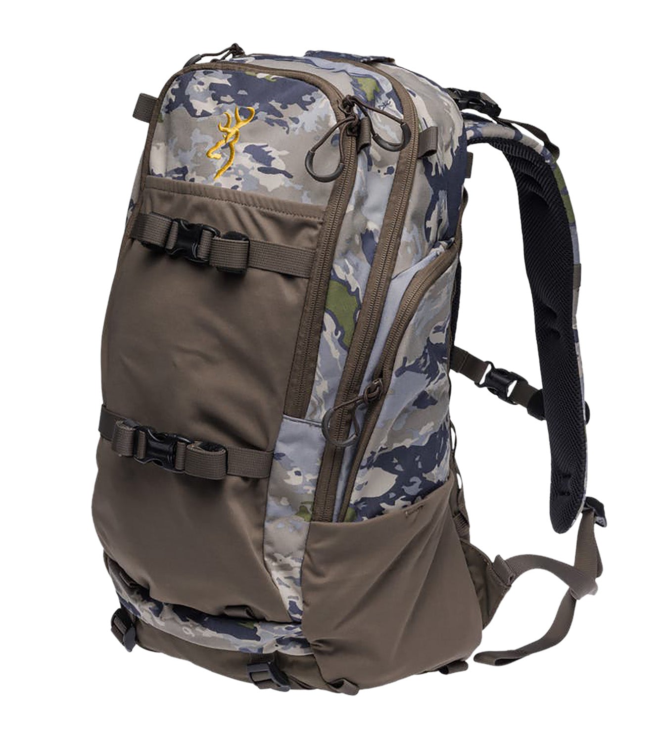 Browning 12913034 Whitetail 1300 Pack Nylon Ovix Camo w/ Rain Cover