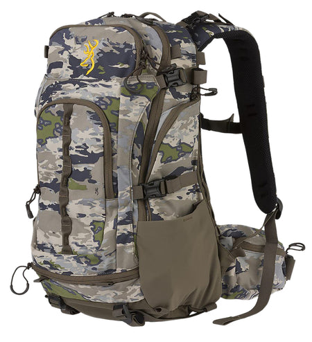 Browning 12915034 Whitetail 1900 Pack Nylon Ovix Camo w/ Rain Cover