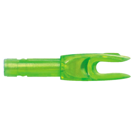 Easton G Series 4mm Small Groove Arrow Nocks, Green, Pack of 12