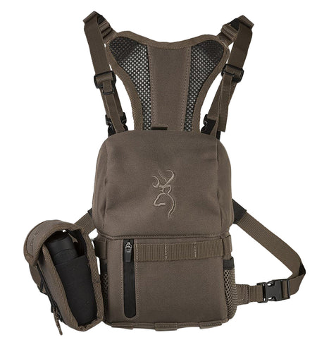 Browning 12987 Speed Bino Hub Major Brown Padded Binocular Harness