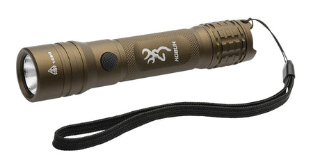 Browning 3711260 Kobuk Flashlight Burnt Bronze 15/2000 Lumens Nichia LED 18650/CR123A