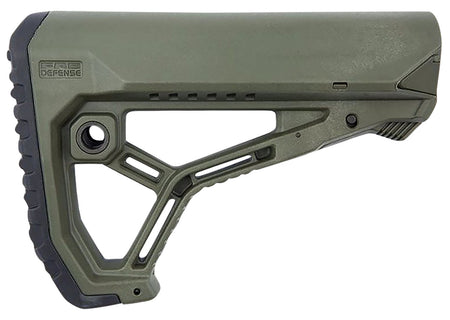 FAB Defense FXGLCOREG OD Green AR-15/M4 GL-CORE Stock for Mil-Spec & Commercial Buffer Tubes