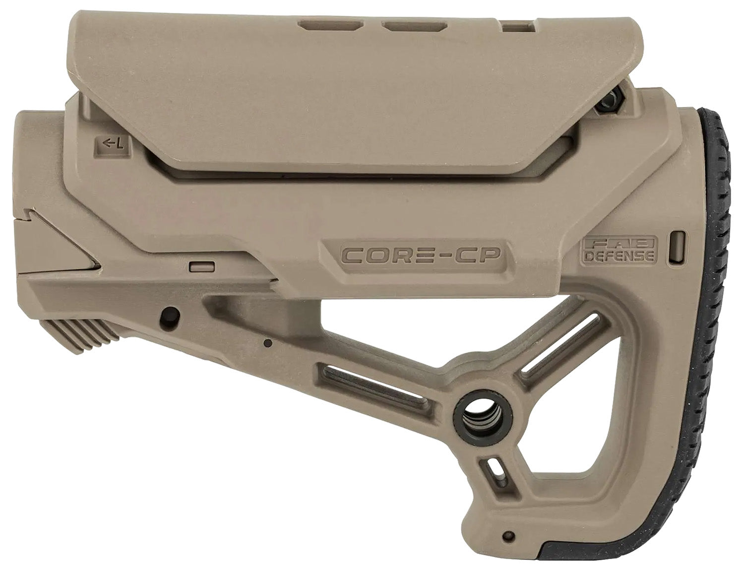 FAB Defense GL-CORE S CP Combat Stock for AK/VZ Platforms, Flat Dark Earth