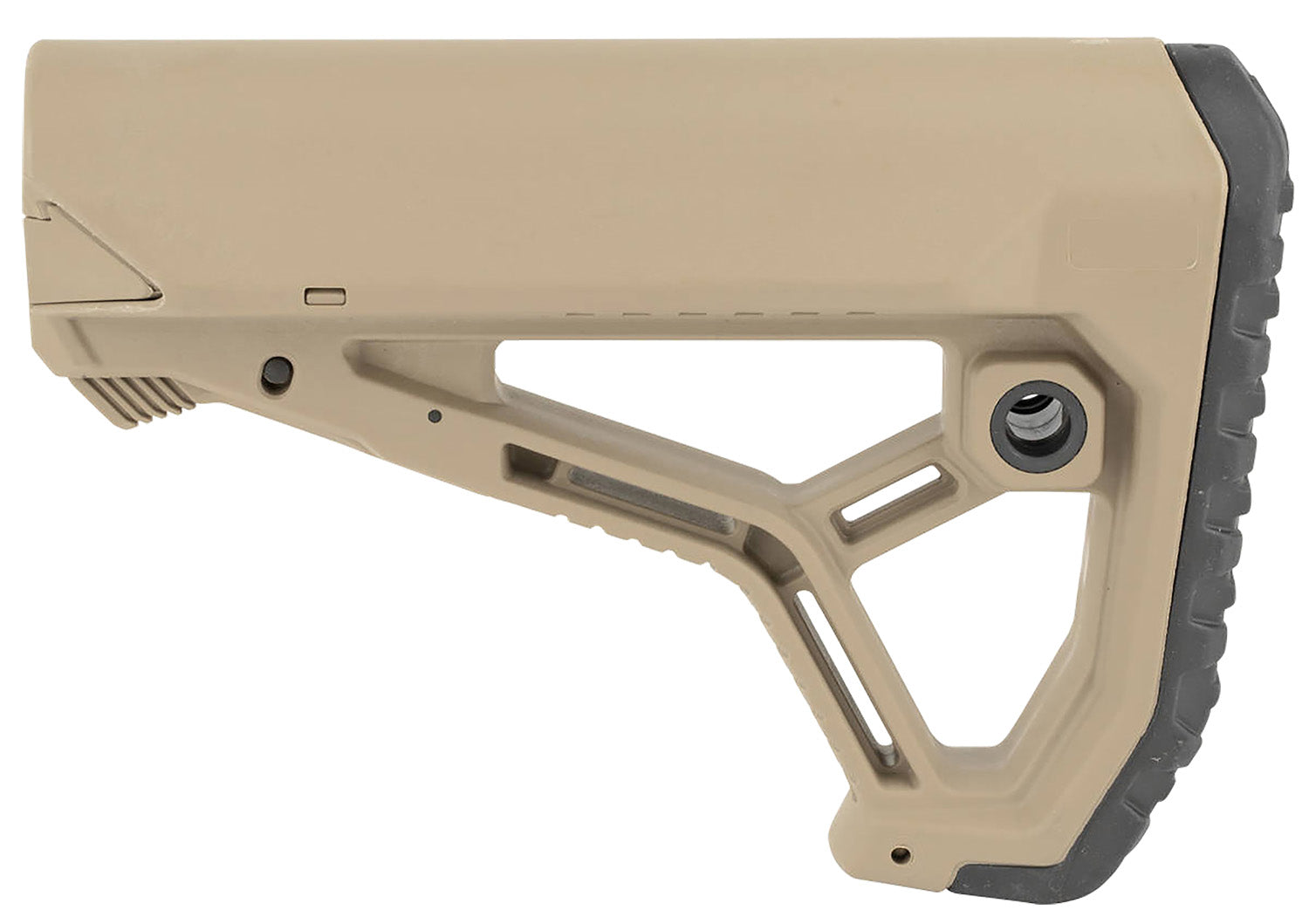 FAB Defense FXGLCORET Flat Dark Earth AR-15/M4 GL-CORE Buttstock for Mil-Spec & Commercial Buffer Tubes
