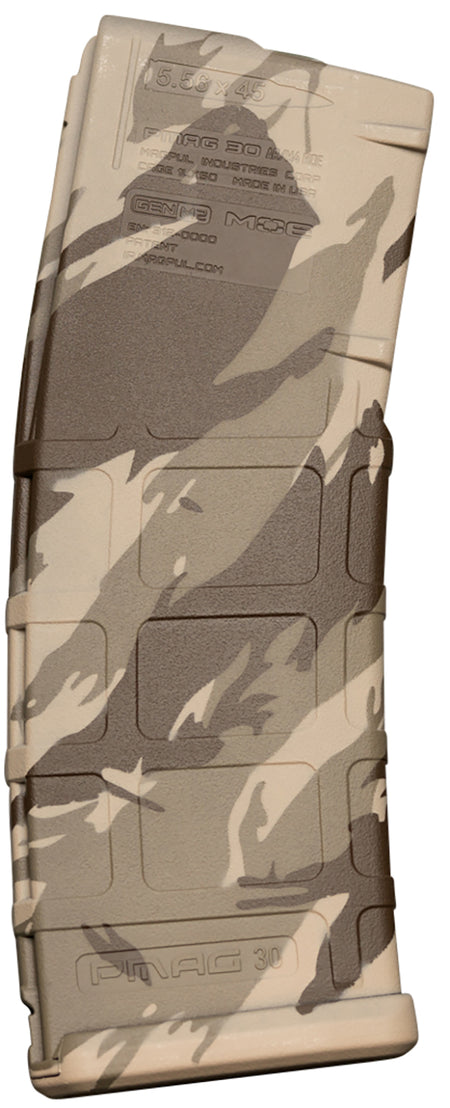 Weapon Works 228037 5.56x45mm NATO 30rd PMAG GEN M2 MOE AR/M4 Polymer Magazine Desert VTS
