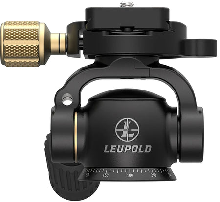 Leupold 183550 Pro Gear Tripod Panhead 360-Degree Pan Aluminum Black