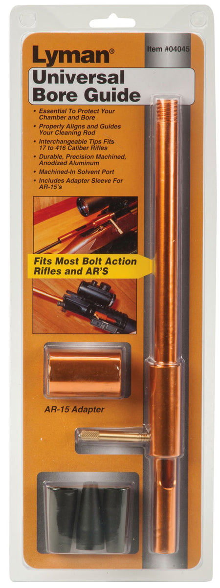 Lyman Universal Multi-Caliber Rifle Bore Guide Set Aluminum