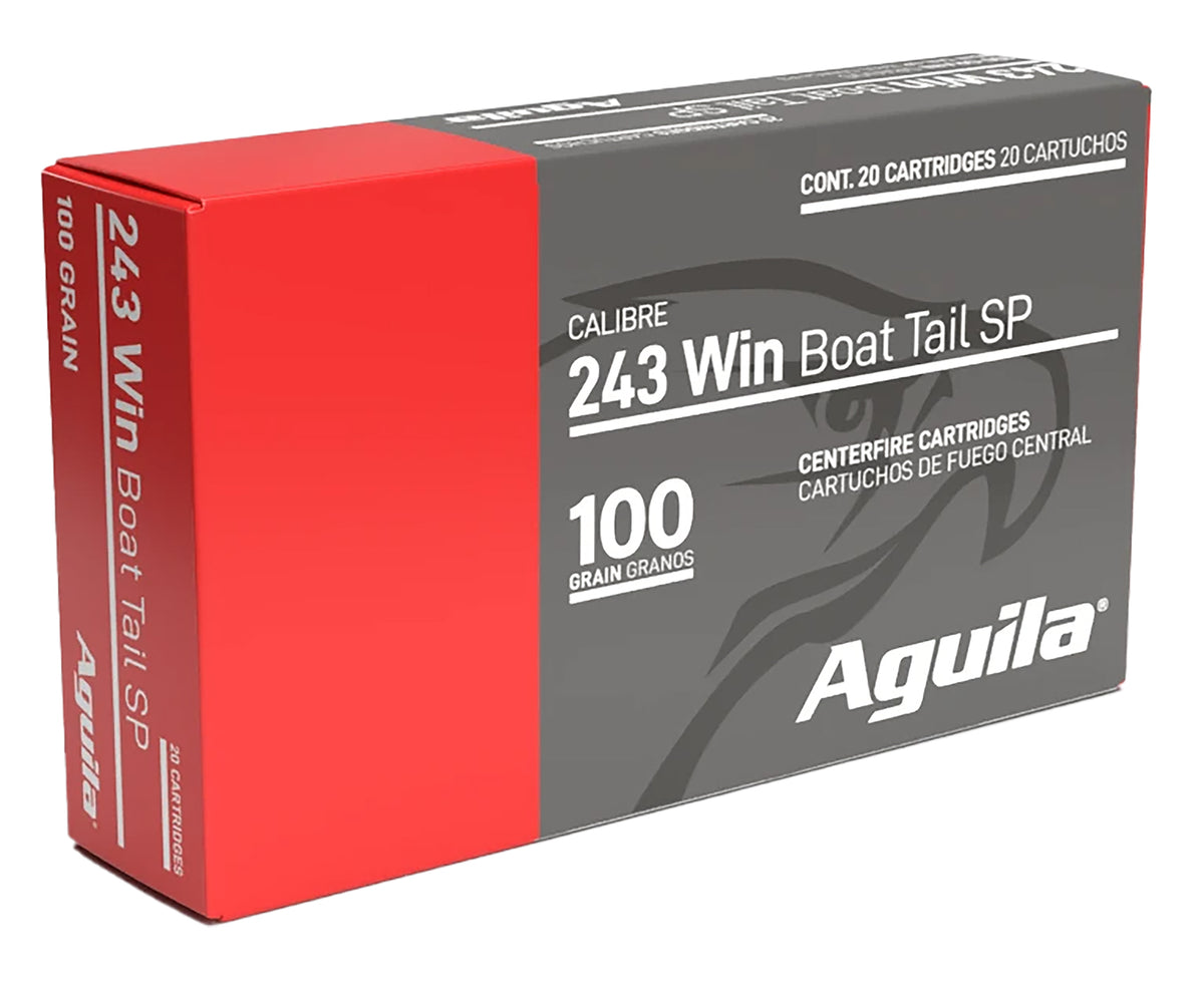 Aguila InterLock  100 Grain .243 Winchester 2960 fps 640420012070