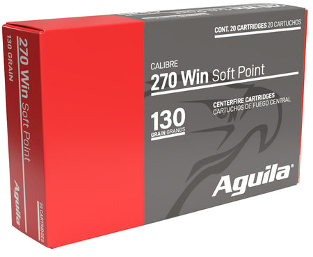 Aguila InterLock  130 Grain .270 Winchester 3050 fps 640420012087