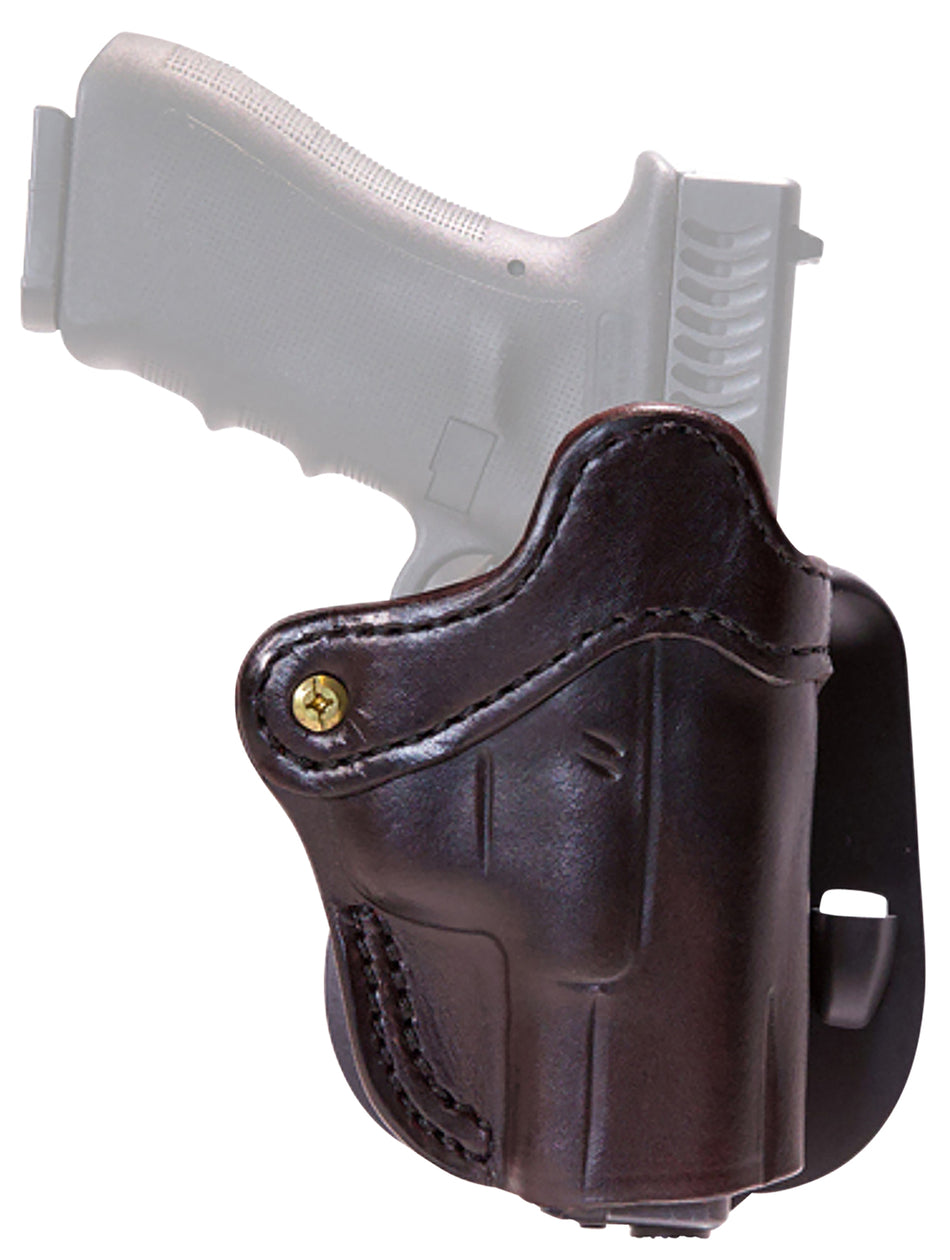 1791 Gunleather Size 2.3 Optic Ready OWB Paddle Holster Signature Brown Leather Right Hand