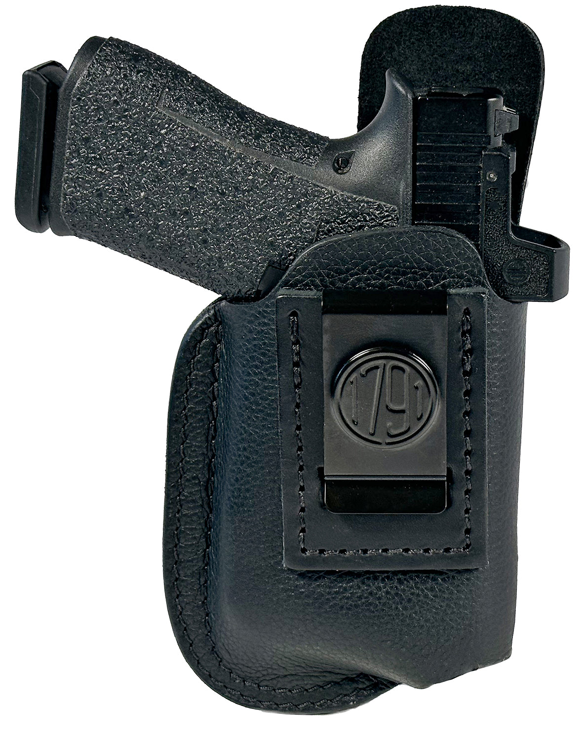 1791 Gunleather OR-LB-SCH IWB Size 03 Night Sky Leather Light Bearing Holster Optic Ready