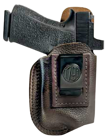 1791 Gunleather OR-LB-FCD IWB Size 04 Brown Leather Light Bearing Holster Optic Ready Fair Chase