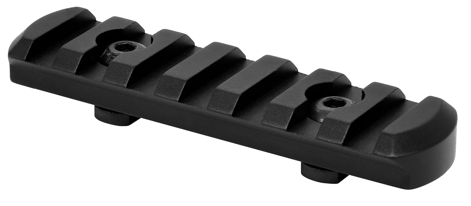 Warne M-LOK 7-Slot Mil-Spec Picatinny Rail 6203M Black Aluminum