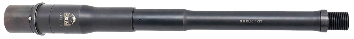 Faxon 8.6 Blackout 12" Big Gunner Duty 4150 Steel Black Oxide Barrel, AR10 Compatible