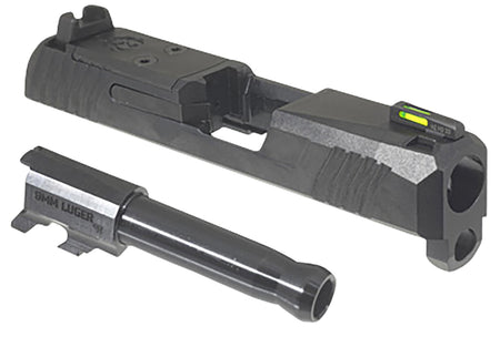 Ruger Max-9 Replacement Slide Assembly 9mm Luger, Optic Ready/Serrated, Black Finish