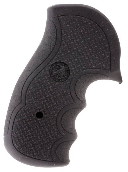 Pachmayr 02484 Diamond Checkered Rubber Grip Panels for Ruger GP100 Revolver Black