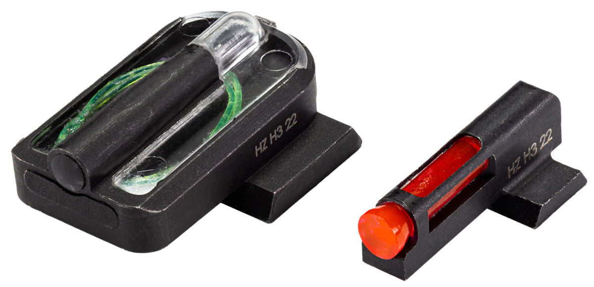 HiViz SG320FD21 FastDot H3 Tritium Sight Set for SIG P320 - Red Fiber Optic Front & Green Tritium Rear