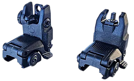 HiViz ARN21 Black Folding Backup Rear Sight for AR-15 Rifles
