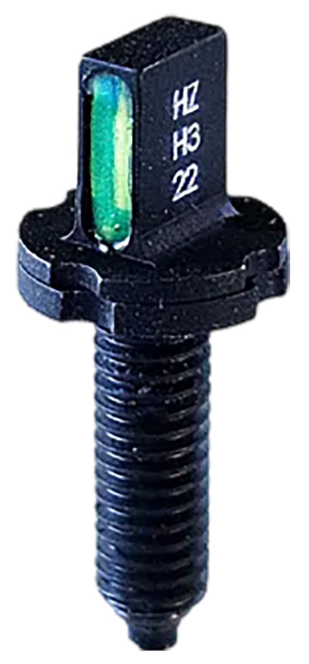 HiViz ARN101 AR/M4 Tritium Front Sight Post - Black Vertical Post for A-Frame or Folding Sights