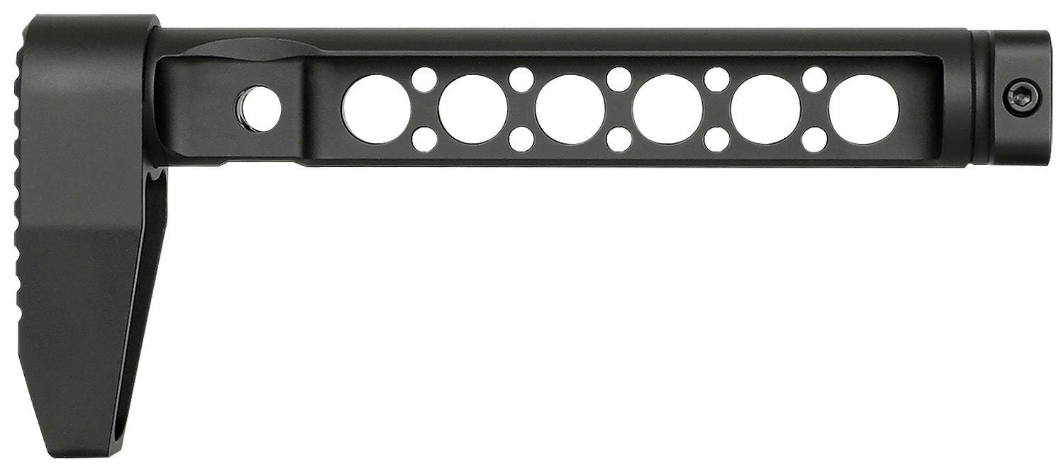 Midwest Industries MISTAPLWS AR-15 Mil-Spec Stock Tube Black Anodized Aluminum