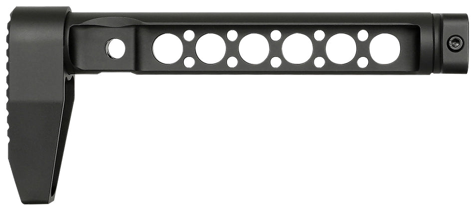 Midwest Industries MISTAPLWS AR-15 Mil-Spec Stock Tube Black Anodized Aluminum