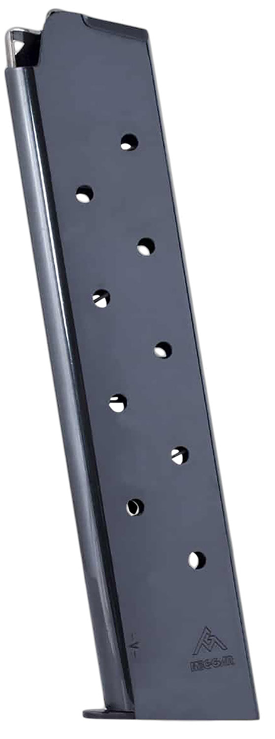 Mec-Gar MGCG4511B Black Carbon Steel 11rd 45 ACP Mag for 1911 Government