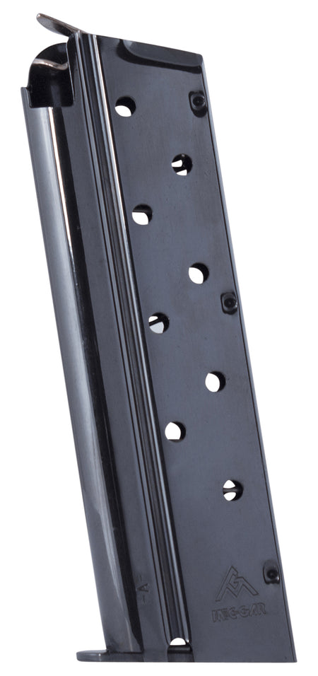 Mec-Gar 1911 Full Size 9mm 9-Round Blued Carbon Steel Pistol Magazine