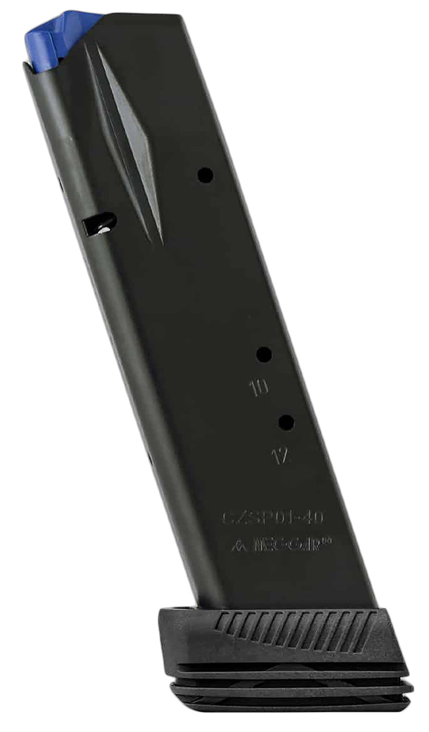 Mec-Gar 14rd .40 S&W Black Magazine Compatible with CZ 75B/85B/Shadow/Shadow2
