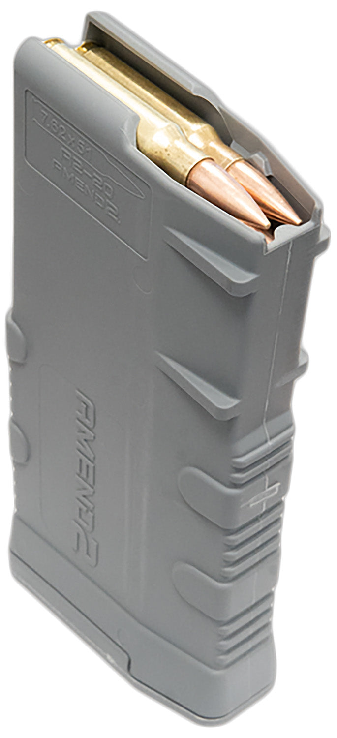 Amend2 20-Round .308 Winchester 7.62x51mm MOD-2 AR-10 Magazine Gray