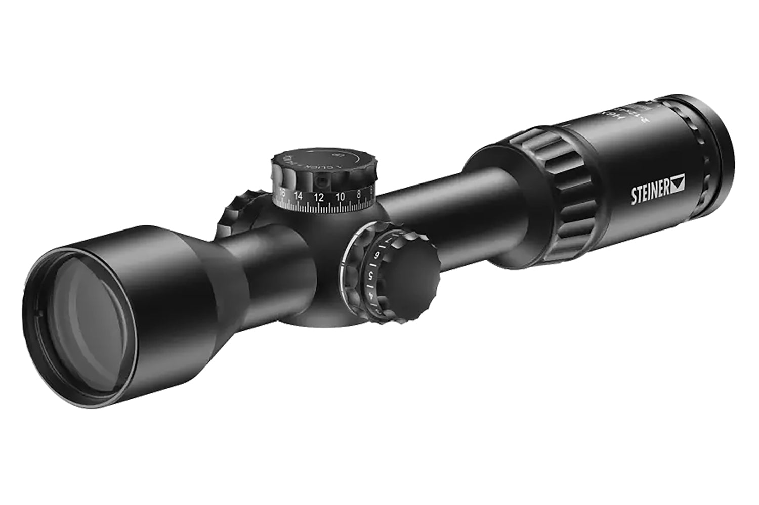 Steiner 8782 H6Xi Black 2-12x42mm 30mm Tube, Illuminated STR-MIL Reticle