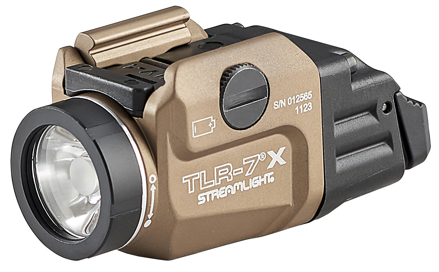 Streamlight 69429 TLR-7 X 500 Lumens Flat Dark Earth White LED Handgun Rail Light