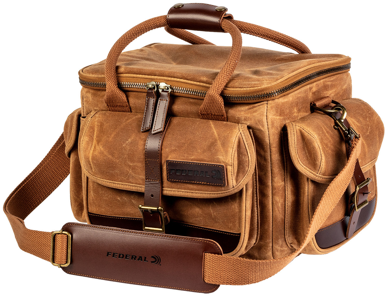Remington FPRB Premium Shooting Range Bag Tan Canvas