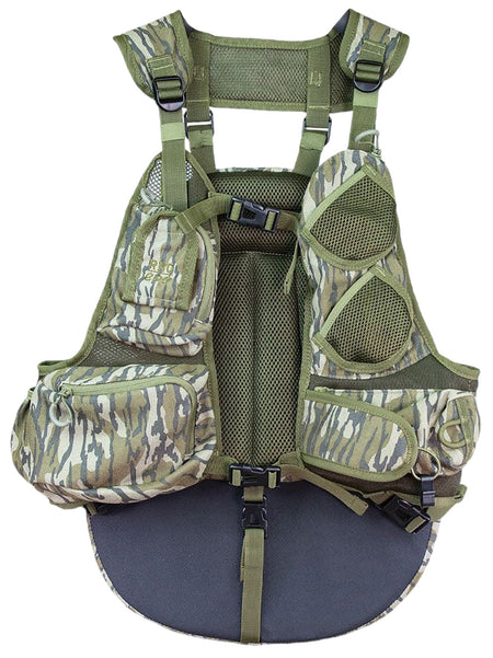 Knight & Hale KHT0105 Turkey Vest Zippered Pouches MOLLE Mossy Oak Bottomland