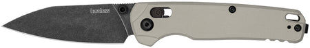 Kershaw Bel Air 3" Reverse Tanto EDC Folder CPM MagnaCut Steel Blade, Bright Nickel Aluminum Handle