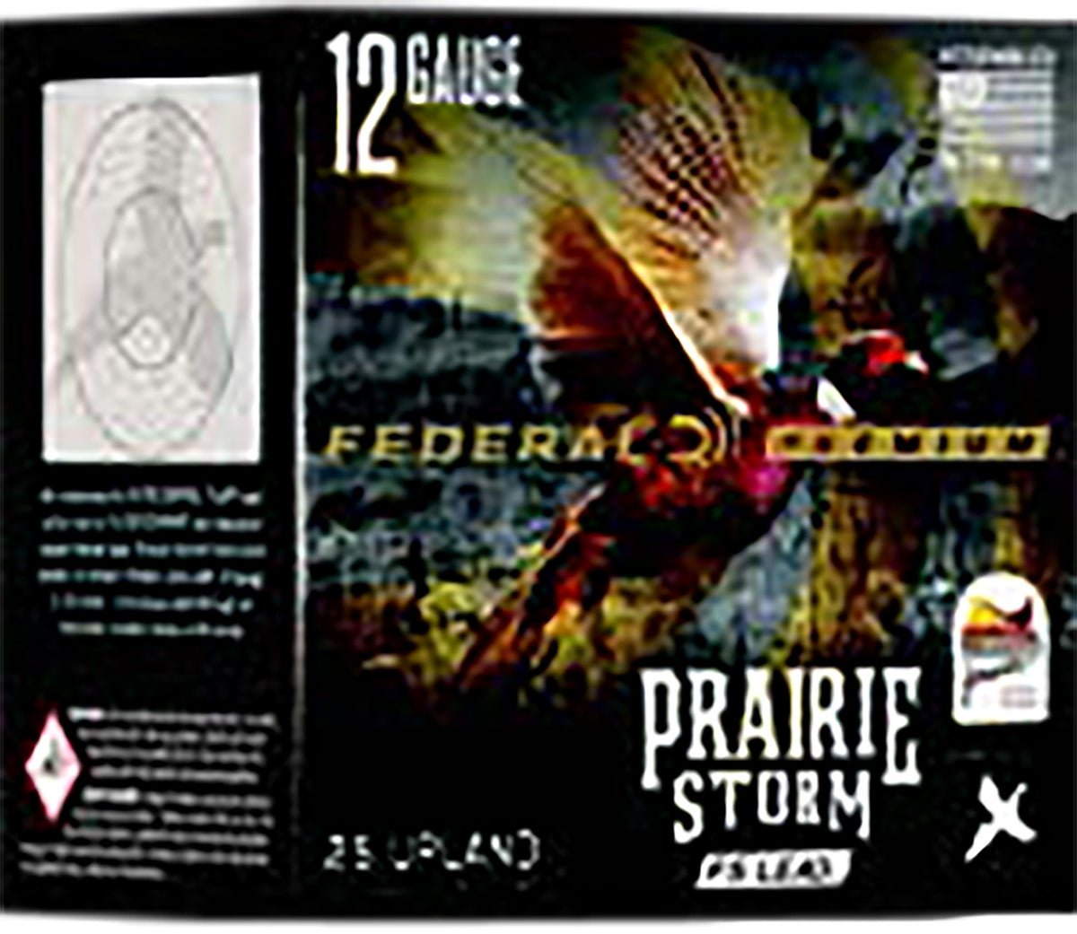 Federal 12 Gauge Shotgun Ammo Premium Prairie Storm FS 2.75 in 1-1/4 oz #6